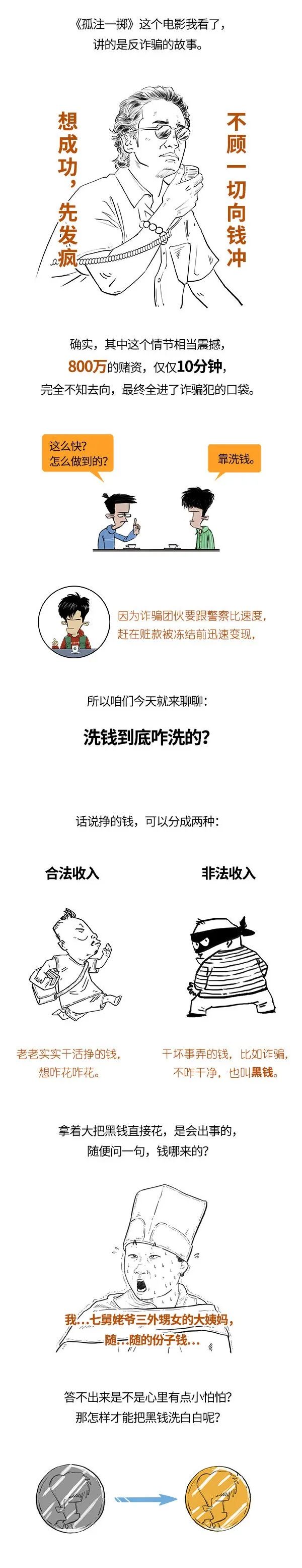 洗錢到底咋洗的？給別人洗黑錢會(huì)判幾年？